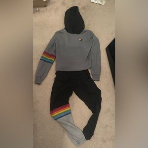 Super rare AVIATOR NATION SWEATSHIRT AND SWEATPANTS DUO